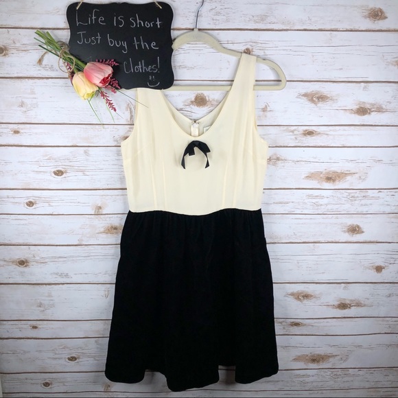 Alexandra Grecco silk velvet bow detail sleeveless - Picture 2 of 8